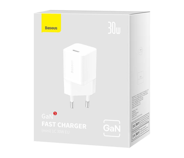 Baseus GaN5 mini 30W EU (white) - 1151976 - zdjęcie 4
